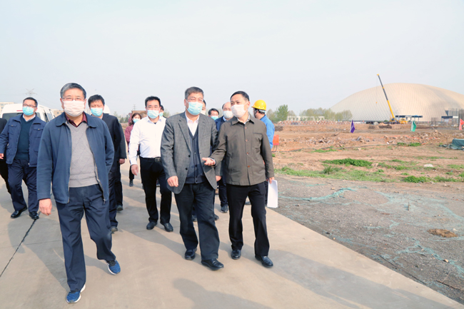 河南省發(fā)改委副主任、能源局局長(cháng)高義到萬(wàn)基控股集團調研2×66萬(wàn)千瓦機組項目建設情況